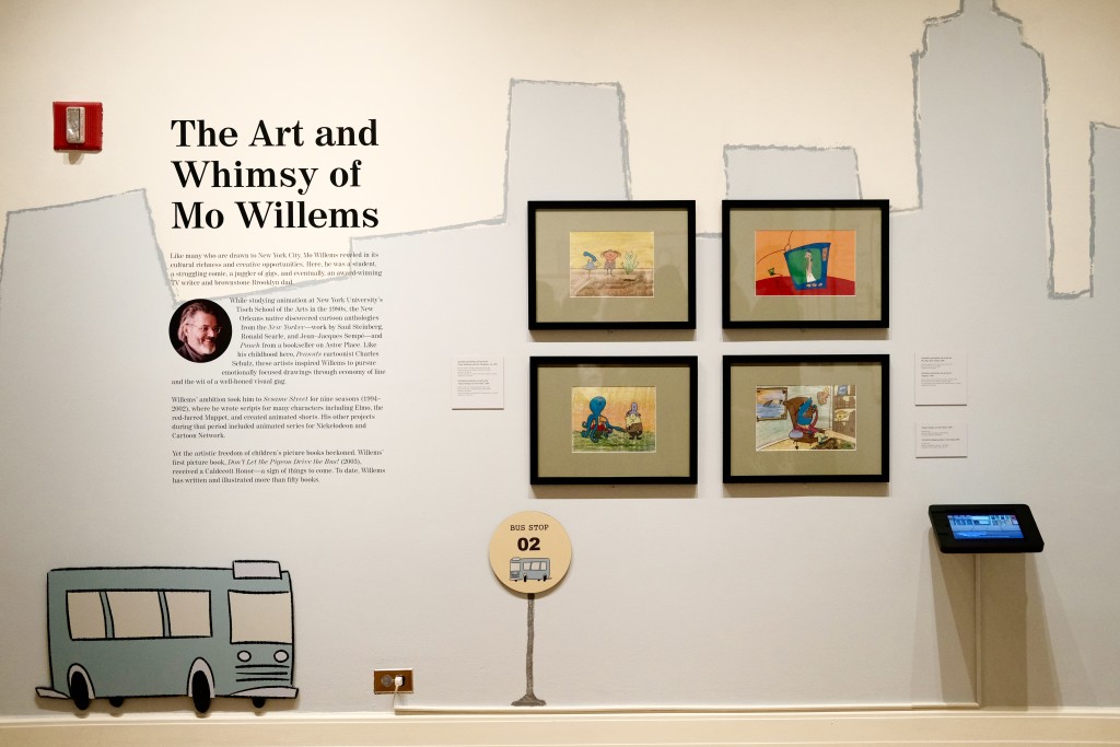 The Art and Whimsy of Mo Willems at the New-York Historical Society -  Globetrotting Mommy