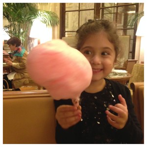 Eloise Tea, The Plaza Hotel, NYC, Cotton Candy, Dessert, FamilyTravel