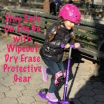 Stay Safe On The Go with Wipeout Dry Erase Protective Gear